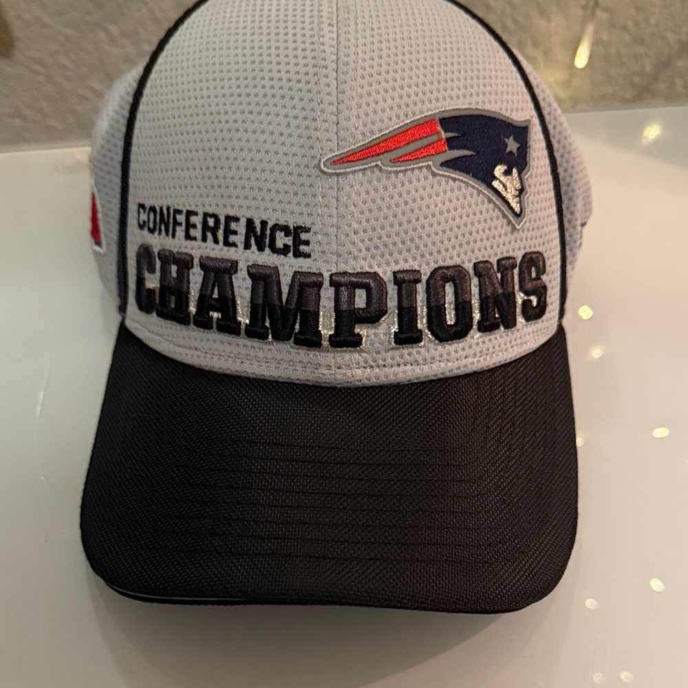 NFL Conference Champions Hat - White and Black